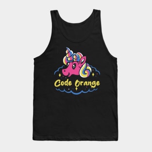 code orange and the last unicorn Tank Top